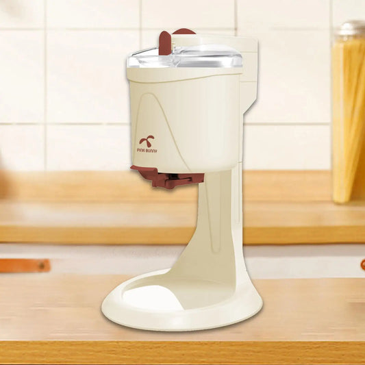 Electric Ice Cream Maker DIY Soft Serve Ice Cream Appliance Portable Lightweight
