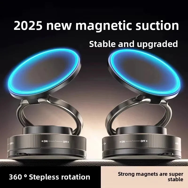 The Tempo Mag-Lock Vacuum Phone Mount | Zero-Hassle Magnetic Holder for Car, Gym & Mirror. - TEMPO CART