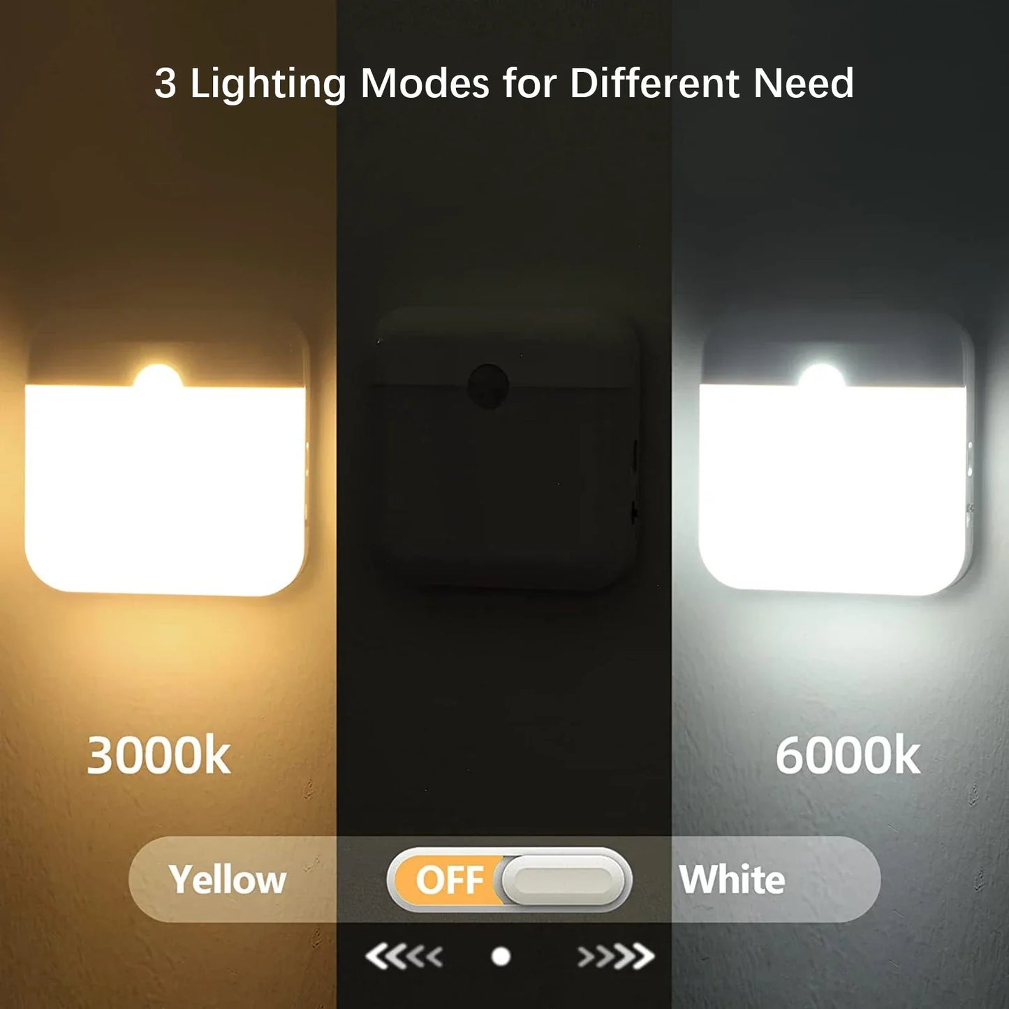 The Tempo Instant Light: Wireless Motion Sensor LED Night Light | USB Rechargeable & Stick-Anywhere.