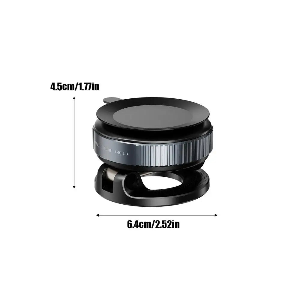 The Tempo Mag-Lock Vacuum Phone Mount | Zero-Hassle Magnetic Holder for Car, Gym & Mirror.