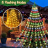 TEMPO Waterproof Cascading LED Holiday Light Ring – Outdoor Weather-Resistant Christmas Decor - TEMPO CART