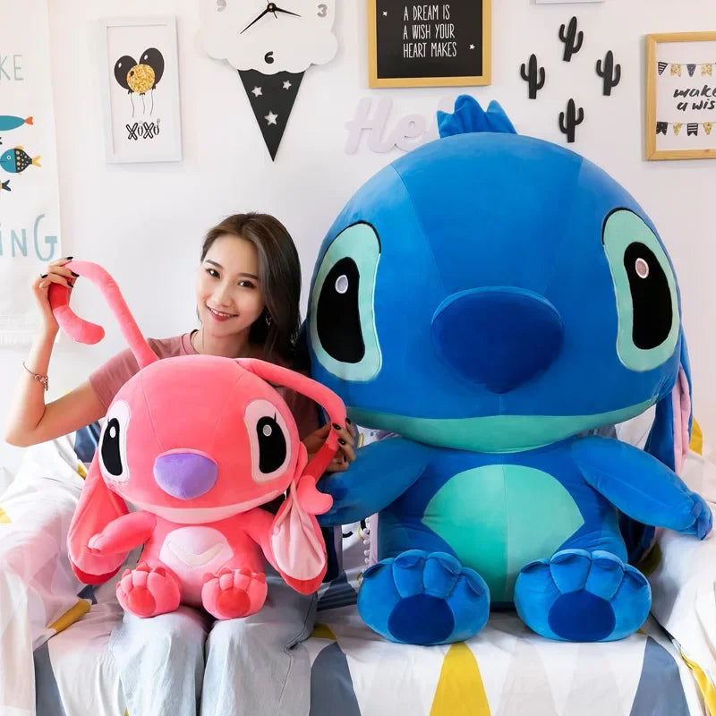 Giant Size Lilo & Stitch Plush Pillow (20-60cm) | The Ultimate Disney Companion & Cuddle Gift.